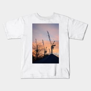 London South Bank Sunset Kids T-Shirt